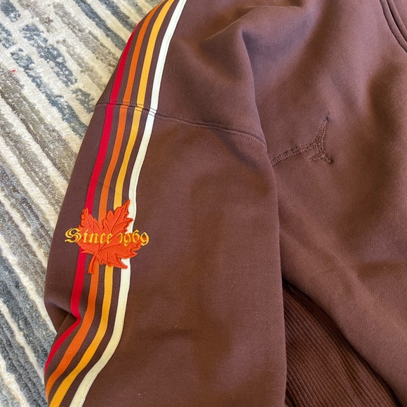 Heavy Brown Coogi Zip Up Jacket XXL - Picture 2 of 6